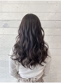 【Demi　hair】暗すぎない透け感アッシュブラウン
