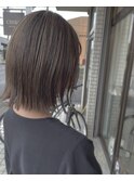 切りっぱなしボブ