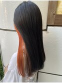 アプリコット×インナーカラー