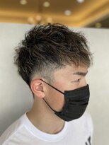 シャトン(chaton)&nbsp;ハイライト/くせ毛/スパイキーショート/メンズ