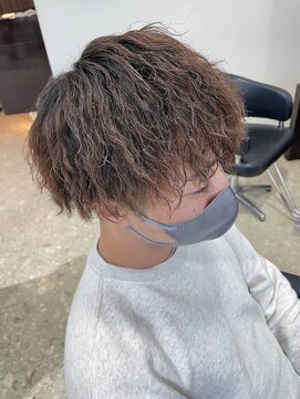 ブランシェ 西松山店 マッシュ×ツイストパーマ