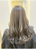 大人女子グレージュ