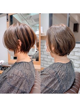 アンド ストーリーズ(&STORIES) 大人クビレ/絶壁解消/20代/30代/40代/ハイライト/ボブ【荒牧】