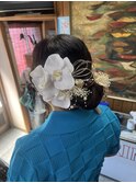 和装シニヨン