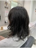 ミディアムパーマ