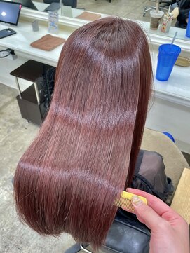 ジーテ(gite) 大人レッド×艶髪×美髪「横浜/縮毛矯正/髪質改善」