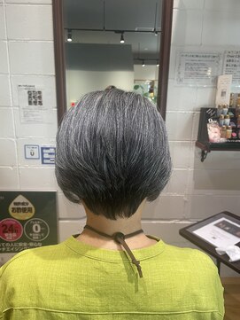 チアー ヘアリラクゼーション(cheer HAIRRELAXATION) 前下がりショートボブ