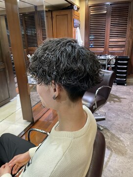 リットジェンツ 千葉(Lit Gents) カット&波巻きスパイラルパーマ【SHOHEI】