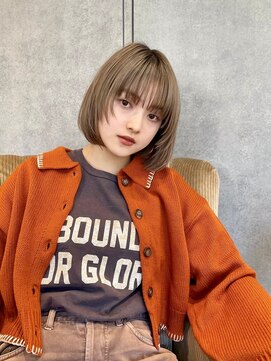 アンドレイ 表参道(andrey) 魅力倍増カール/セミディ/シアーカラー/姫カット/ダークアッシュ