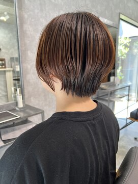 ヘアメイク リヴ(Hair Make Liv) くびれショートボブ