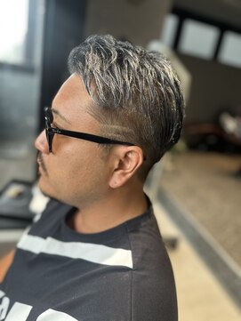 トゥルース 千葉店(TRUTH) メンズショート×ローライトハイトーンカラー