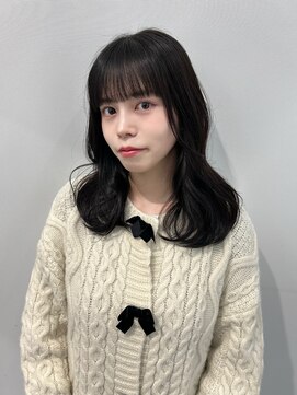 ビューナゴヤ 名駅(VIEW NAGOYA) 黒髪/ボブルフ/小顔/ワンレン/レイヤーカット/くびレイヤー