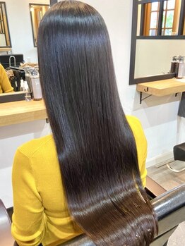 グロウ 君津店(GLROW)の写真/トリートメントと言えば【GLROW】☆思わず触れたくなる≪最高級カシミアトリートメント≫で美髪を叶えます!