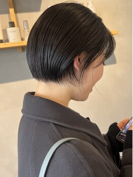 ペレ(pele)の写真/【自由が丘】≪hair salon pele≫のカットで周りと差がつく貴方らしいショートスタイルに♪