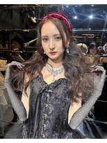 ボタン ハカタ(VOTAN hakata)&nbsp;ウェーブヘア福岡/センターパート福岡/ブラウンヘア