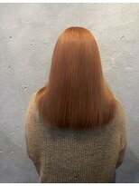 フレーム へアアンドトリートメント 天王寺北口店(FRAME) ツヤツヤオレンジ