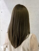 ティエラ 原宿 表参道(Tierra) 【Tierra美侑】ブリーチ無しカラーくすみグレージュカラー