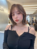 ジーナ 渋谷神南(Zina) 髪質改善*夏ストレート*ミディアム【Zina渋谷神南】