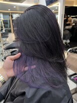 ラピス 渋谷本店(Lapis)&nbsp;インナーカラー/ラベンダーカラー/レイヤーカット/髪質改善