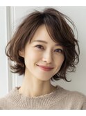 【ナチュラルボブ】カット&カラーはLOAOLにお任せください♪
