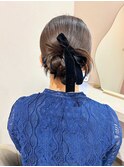 ボブでも流行りのカチモリヘアで可愛く＊／お呼ばれ