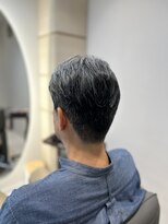 ルナ ピエナ(Luna piena)&nbsp;メンズ白髪染めビジネスツーブロック白髪ぼかしハイライト