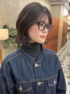 ノエ(noe) くびれヘア/ボブ/レイヤーカット/ダブルカラー/ブリーチ/栄h261