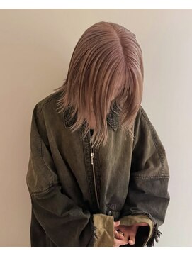 ウクク(UCUCU) pink milk tea beige