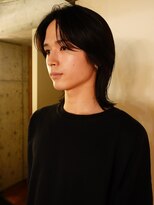 ノラジャーニー(NORA Journey)&nbsp;メンズボブウルフメンズミディアムレイヤーカットメンズウルフ