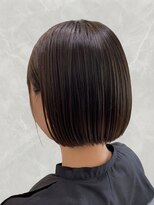 バサ 鷺ノ宮店(BASSA)&nbsp;【庭野　スタイル】ダークブラウン×前下がり大人ボブ
