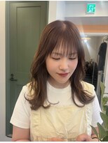 ベンジー 横浜店(benji) ナチュラルで柔らかな韓国風ミディアムレイヤー