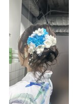 ヌーヌー 鶴ケ峰(nuu nuu)&nbsp;浴衣にピッタリ！大人のシニヨンアレンジ