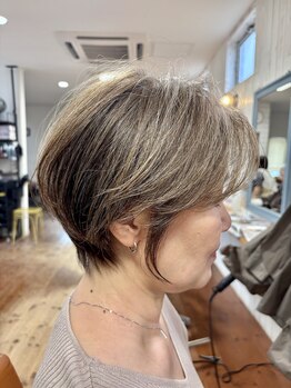 ヘアーサロン凛の写真/『白髪の悩み改善』白髪の染め方で白髪の見え方が変わります♪