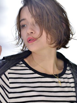 ボコカ(bococa) 【bococa collection】切りっぱなし濡れ感フルウェーブ