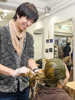 あなたの髪質や頭皮に合わせて選定◎髪本来のツヤ・ハリ・コシを出し、潤いのある健康な髪を作ります♪