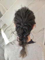 編みおろしアレンジ