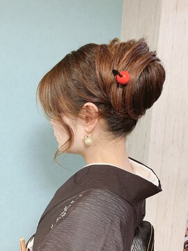 ドレッシングルームディア(Dressing room DEAR) 訪問着 ヘアセット