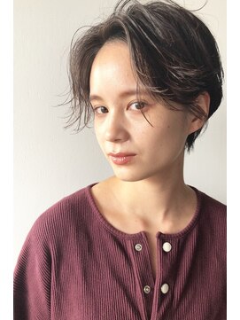 ソルト(Salt) Salt大久保◇シャープハンサムショート/前髪なしショート