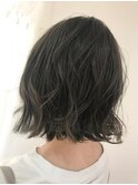 切りっぱなしスモーキーグレー