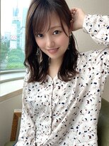 アフロート ディル(AFLOAT D'L)&nbsp;AFLOAT《矢田菜津紀》表参道　大人可愛いレイヤー艶感◎髪型