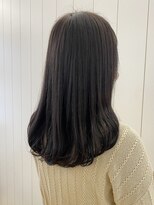 アドラーブル 女池店(adorable)&nbsp;20代30代40代髪質改善カラーアッシュベージュ艶感ストレート