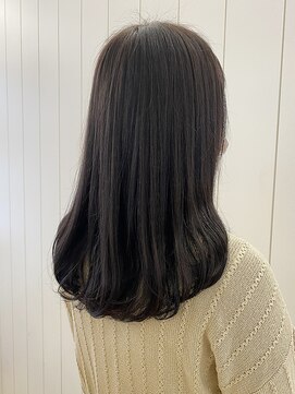 アドラーブル 女池店(adorable) 20代30代40代髪質改善カラーアッシュベージュ艶感ストレート