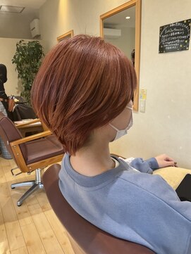 ヘアデザインフルーヴ(hair design fleuve) 春髪☆ショートヘア