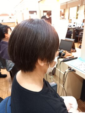 アローズ ステラプレイス店(HELLO'S) ストレートパーマ×ショート