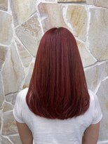 サロン ド ハル salon de HARU&nbsp;ブリーチなし韓国風レッドカラー
