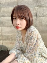 ニューヨークニューヨーク 阪急西宮北口店(NYNY) 透明感たっぷりのハイライトボブ