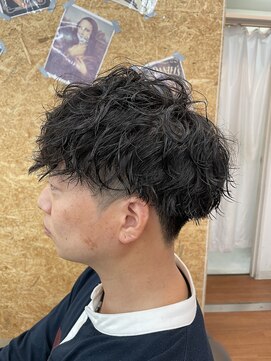 バトン(BATON) ショートツイスパ【鎌ケ谷 パーマ ハイライト】