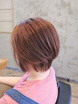 ポルム パプリカ(polum paprika) 大人可愛い赤みブラウンツヤ髪秋冬カラー30代40代ナチュラル