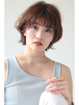 ソイクフ 四条大宮店(SOY-KUFU) 大人可愛い◎20代30代40代前髪パーマグレーベージュ