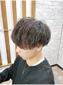 メンズマッシュショート